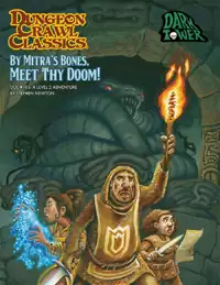 Cover of Dungeon Crawl Classics #105: By Mitra’s Bones, Meet Thy Doom!