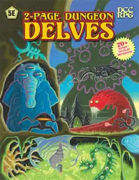 Cover of 2-Page Dungeon Delves