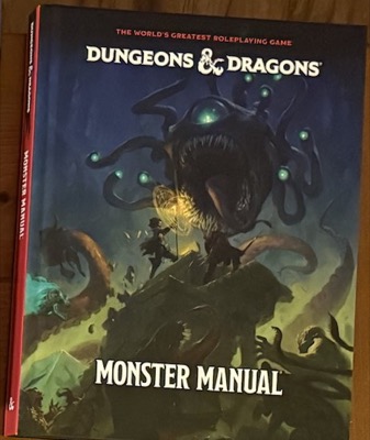 Cover of Dungeons & Dragons Monster Manual (2024)