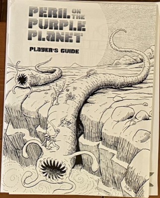 Cover of Peril on the Purple Planet: Player's Guide